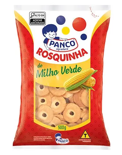 ROSQUINHA PANCO MILHO VERDE 500G