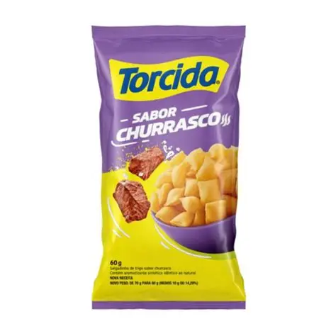 BISCOITO TORCIDA CHURRASCO 60G