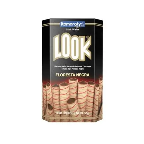 BISCOITO LOOK FLOR.NEGRA 55G