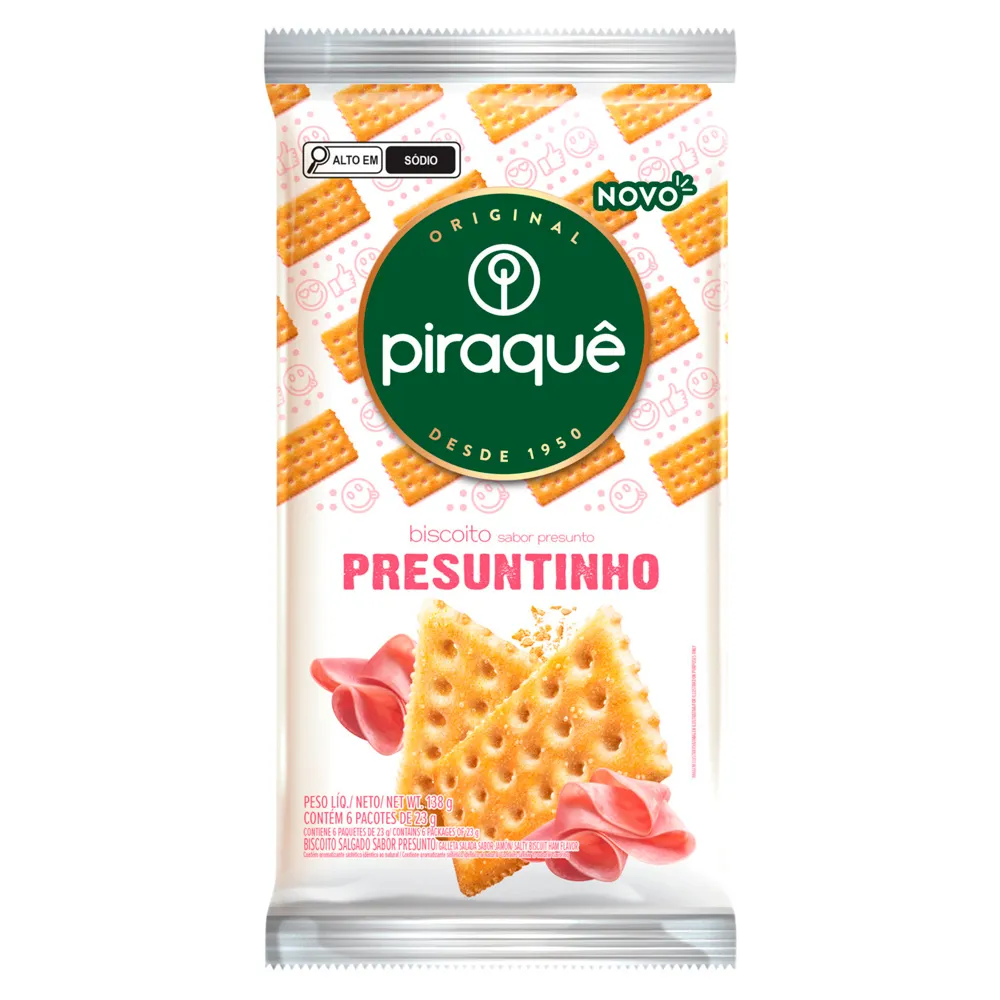 BISCOITO PIRIRAQUE PRESUNTINHO 138G