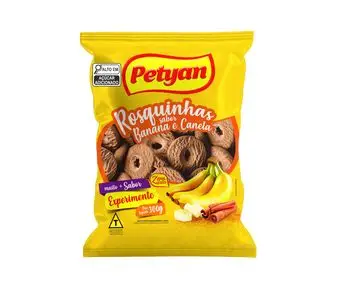 PETYAN ROSQUINHA BANANA C CANELA 300GR