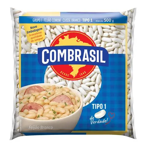 FEIJAO BRANCO COMBRASIL T1 500G