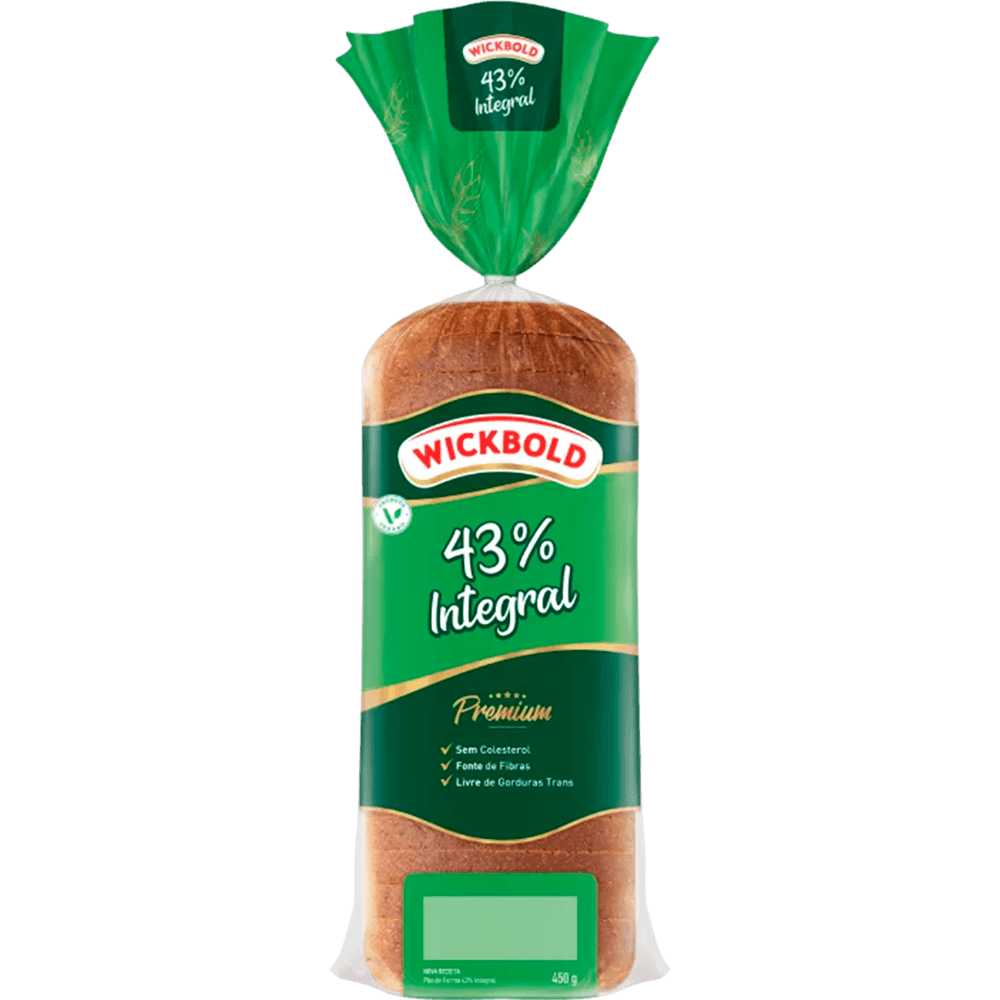 PAO INTEGRAL WICKBOLD 43% 450G