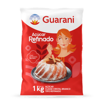 ACUCAR REFINADO GUARANI 1KG