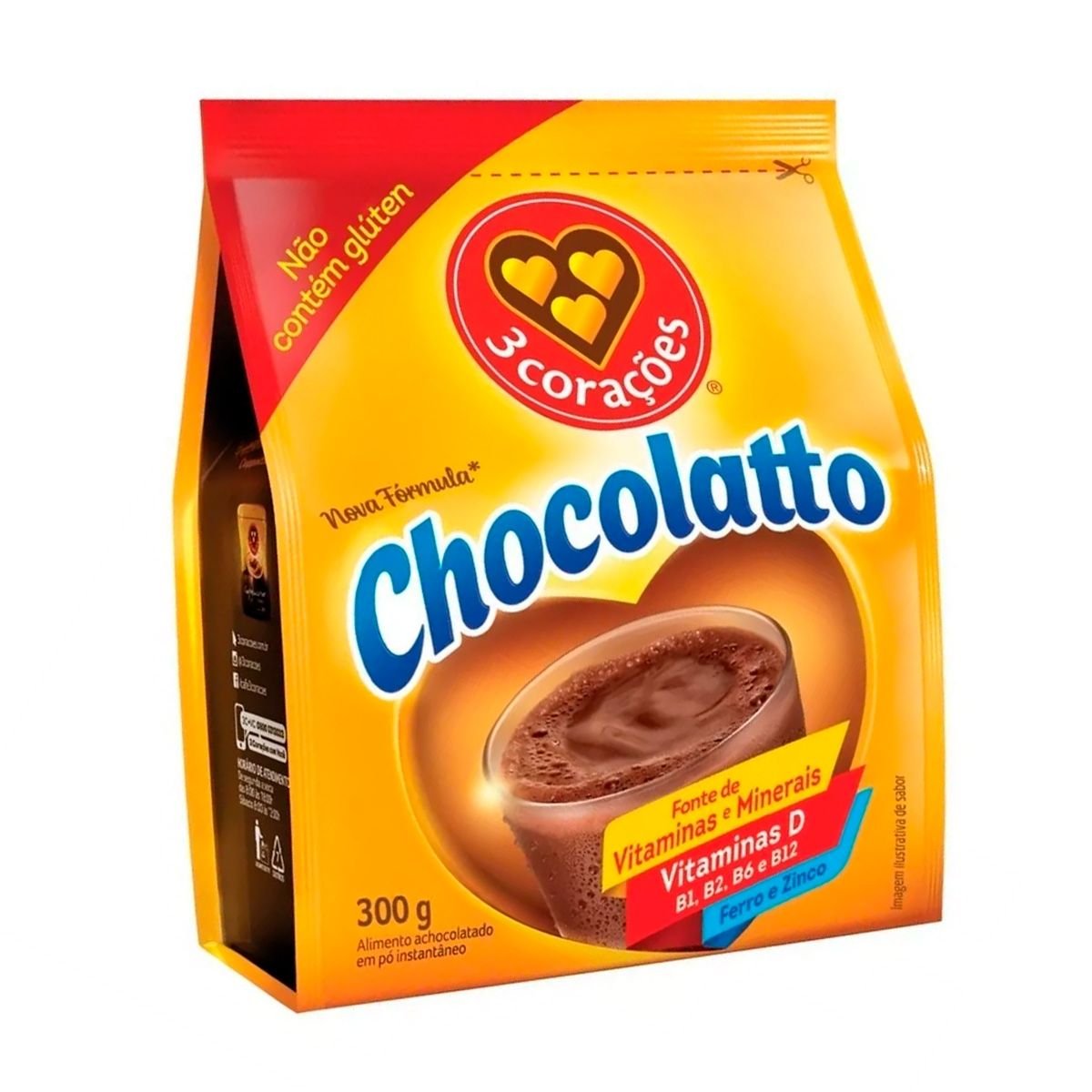 CHOCOLATTO 3COR 300G