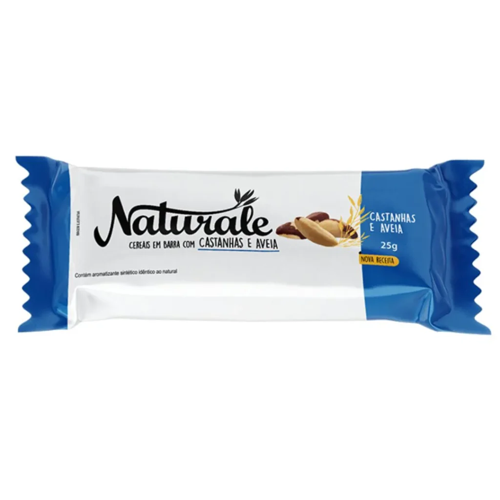 BARRA CEREAL NATURALE CASTANHA/AVEIA