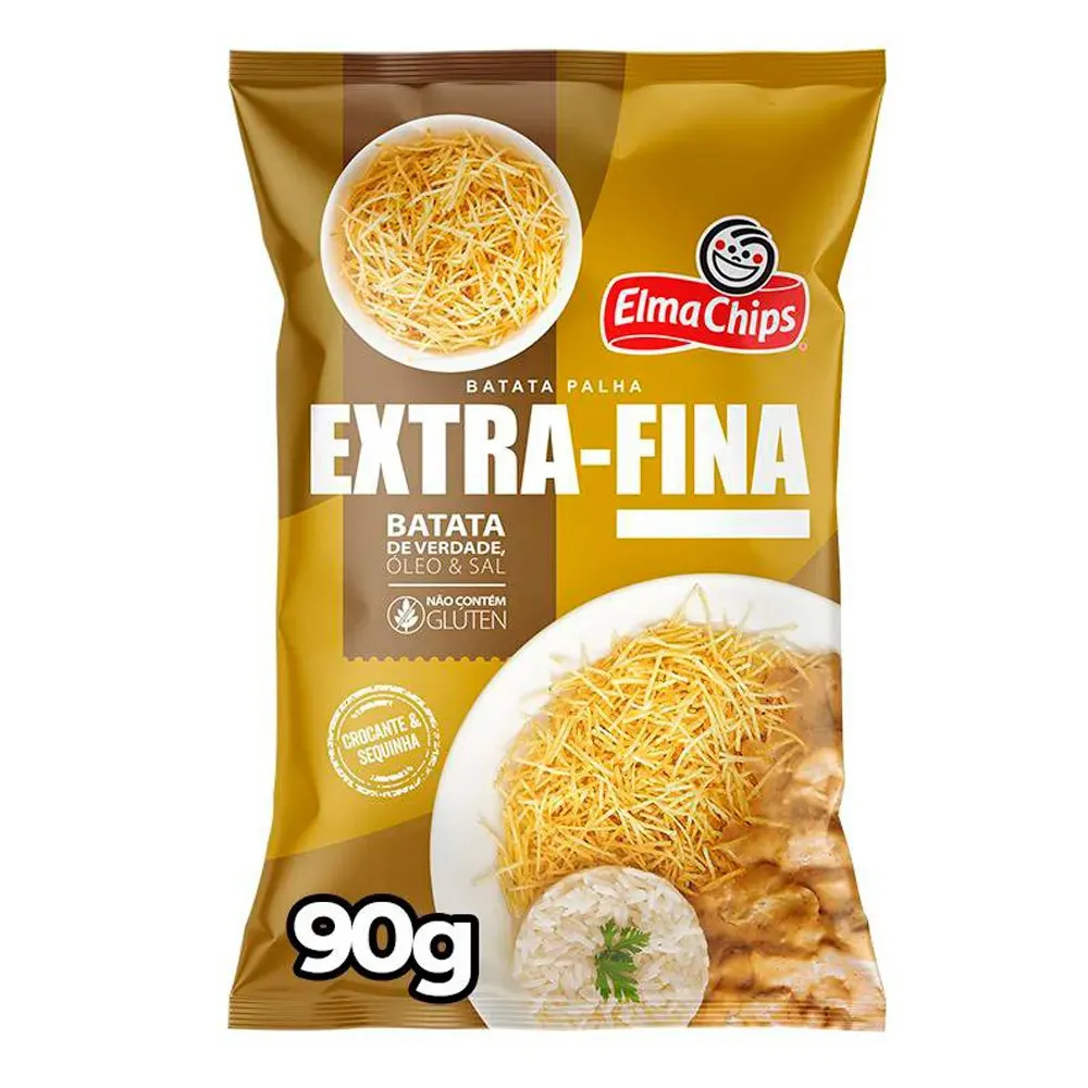 BATATA PALHA ELMACHIPS EXT FINA 90G