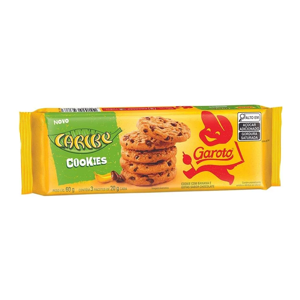 BISCOITO COOKIE CARIBE 60G