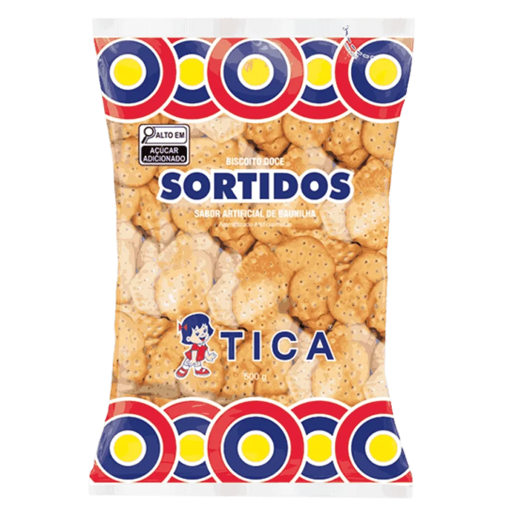 BISCOITO SORTIDOS TICA 500G