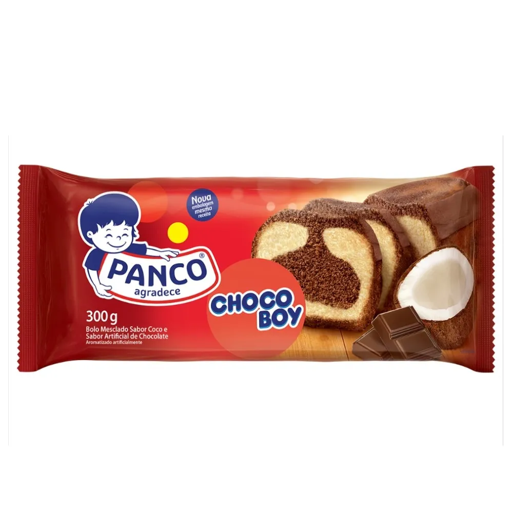 BOLO CHOCOBOY PANCO 300G