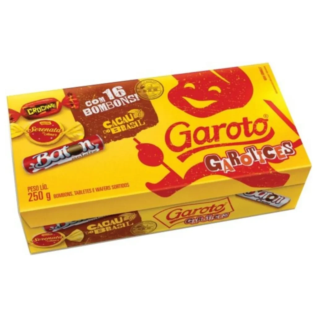 BOMBOM GAROTO SORT 20% 250G