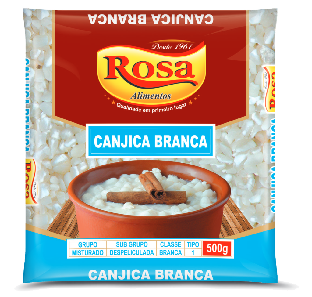 CANJICA BRANCA ROSA 500G