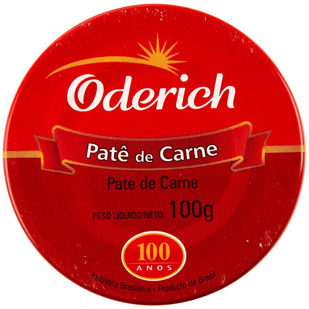 PATE ODERICH CARNE 100G