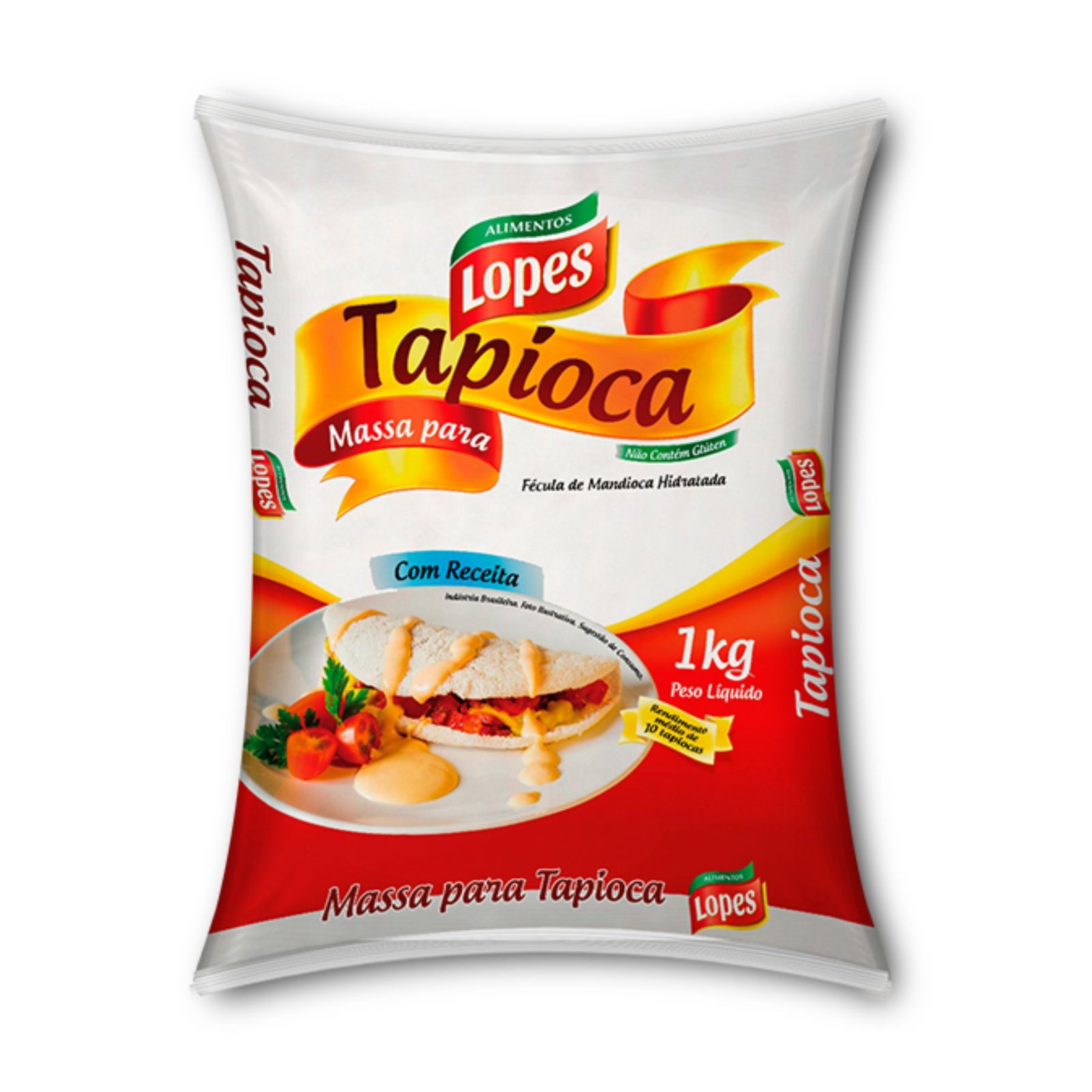 MASSA TAPIOCA LOPES 1KG