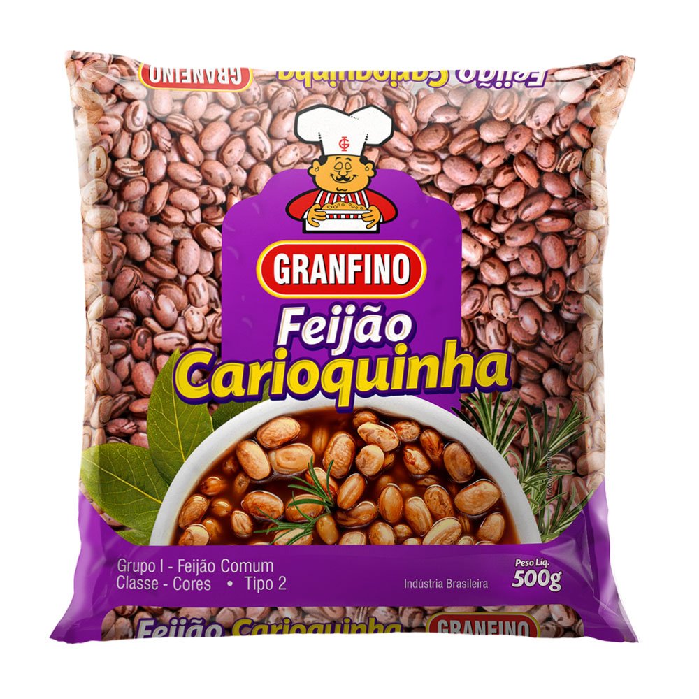 FEIJAO CARIOQUINHA GRANFINO 500G