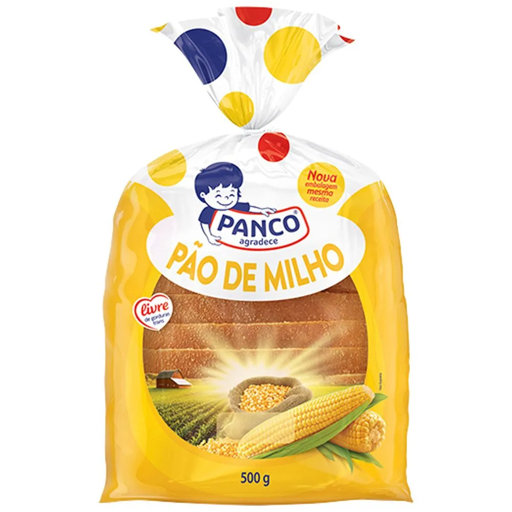 PAO MILHO PANCO 500G