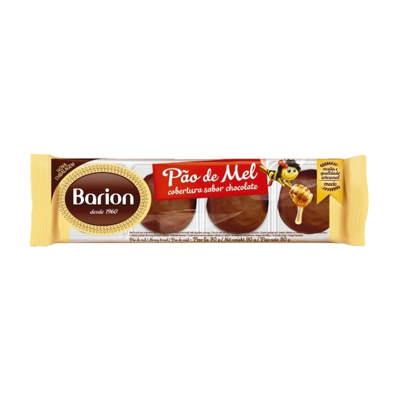 BARION PAO DE MEL COB CHOC 90G