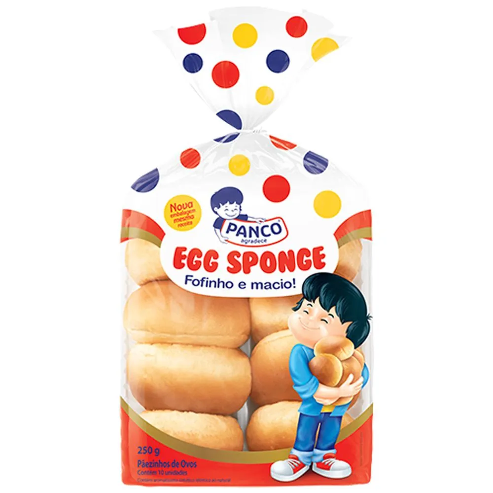 PAO EGGSPONGE PANCO 250G