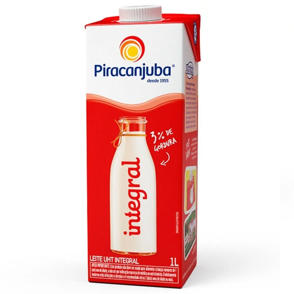 LEITE UTH PIRACANJUBA INTEGRAL 1L