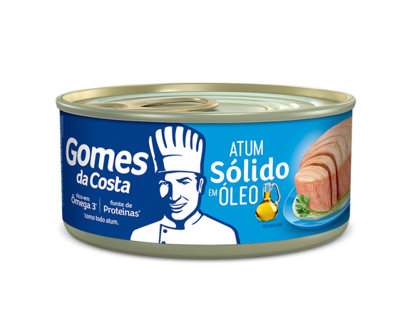 ATUM SOLIDO EM OLEO GOMES 170G