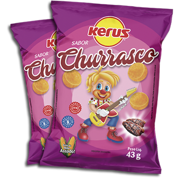 SALGADINHO CHURRASCO KERUS 43G