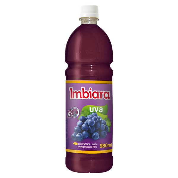 SUCO IMBIARA UVA 980ML