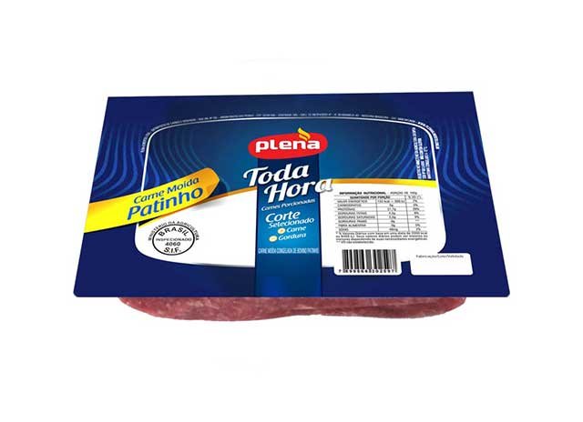 CARNE MOIDA PATINHO CONG.1KG PLENA (10%)